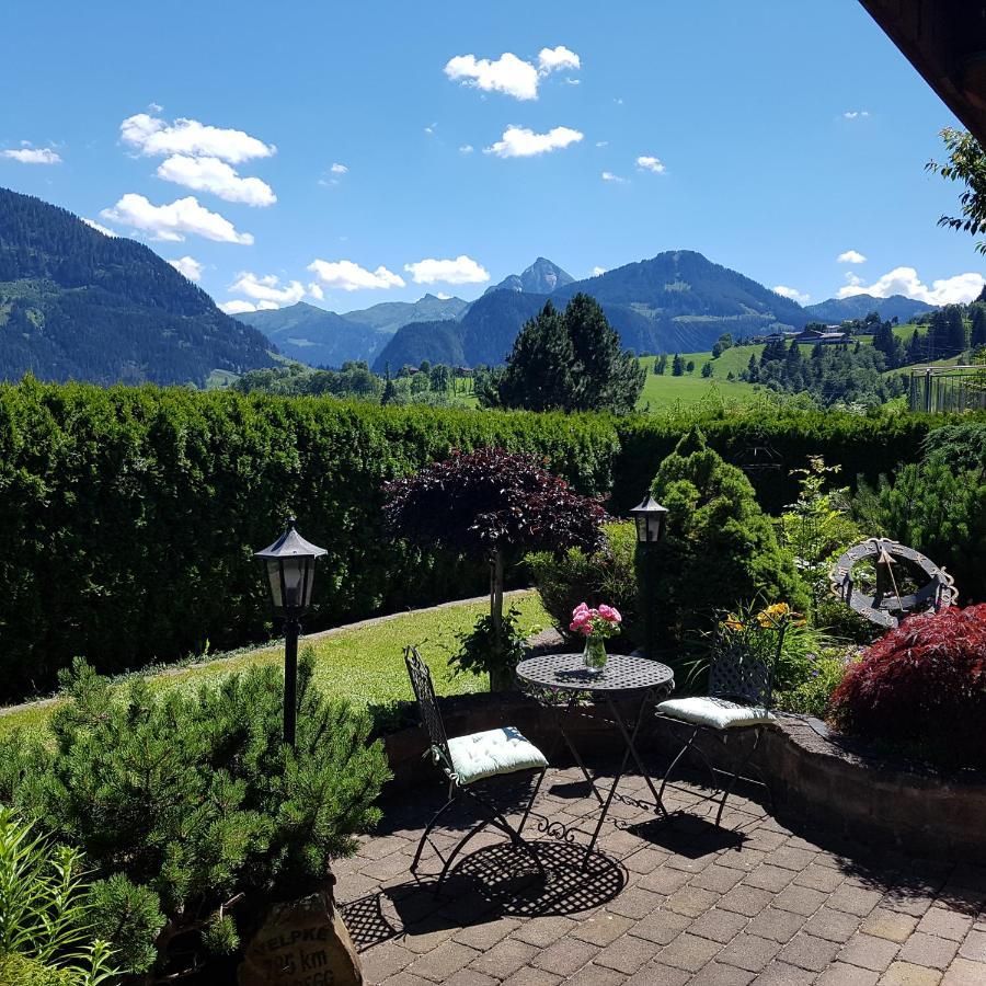 Ferienwohnung Alpenrose Goldegg Esterno foto