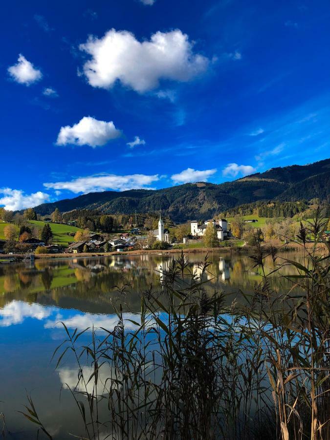 Ferienwohnung Alpenrose Goldegg Esterno foto